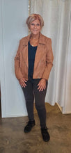 Load image into Gallery viewer, OLIVIA TAN JACKET FAUX SUEDE
