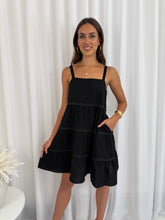Load image into Gallery viewer, NIKKI BLACK DRESS