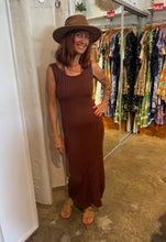 Load image into Gallery viewer, REIGN MAXI KNIT DRESS - BROWN