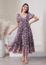 Load image into Gallery viewer, DEJA MIDI DRESS - IRIS MAXI