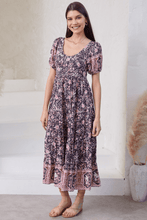 Load image into Gallery viewer, DEJA MIDI DRESS - IRIS MAXI