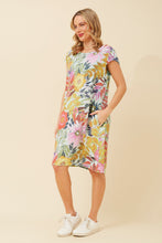 Load image into Gallery viewer, SISLEY FLORAL LINEN DRESS