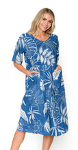 Load image into Gallery viewer, YVONNE MIDI DRESS - INDIGO