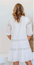 Load image into Gallery viewer, JOLIE LACE DRESS - WHITE