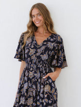 Load image into Gallery viewer, ENCHANTED INK MIDI DRESS