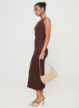 Load image into Gallery viewer, REIGN MAXI KNIT DRESS - BROWN