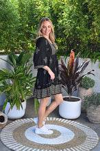Load image into Gallery viewer, PHOEBE DRESS - BLACK