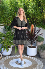 Load image into Gallery viewer, PHOEBE DRESS - BLACK