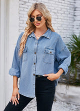 Load image into Gallery viewer, CAMERON DENIM SHIRT / JACKET