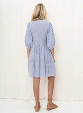 Load image into Gallery viewer, CARLY DRESS - BLUE STRIPE