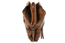 Load image into Gallery viewer, SADIE TAN WOVEN LEATHER BAG - RUGGED HIDE