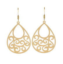 Load image into Gallery viewer, GOLD FILIGREE EARRINGS