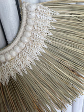 Load image into Gallery viewer, Lina shell, macrame &amp; seagrass wall hanging display