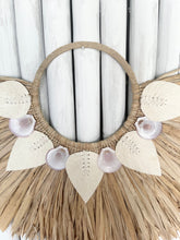 Load image into Gallery viewer, Nora shell, macrame  &amp; seagrass wall hanging display