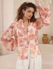 Load image into Gallery viewer, PAIGE BLOUSE - IRIS MAXI