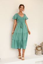 Load image into Gallery viewer, MACY MIDI DRESS - SAGE