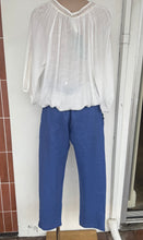 Load image into Gallery viewer, LITTLE LIES LUXE LINEN PANTS - BLUE