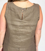 Load image into Gallery viewer, RUBY LINEN CAMI TOP - COFFEE