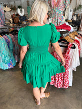 Load image into Gallery viewer, FESTIVE DRESS - GREEN