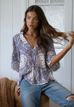 Load image into Gallery viewer, JAASE LILAC PURPLE LULLABY GABRIELLA TOP