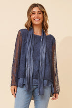 Load image into Gallery viewer, GAZELLE TOP - BLUE