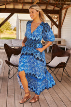 Load image into Gallery viewer, JAASE TRANQUIL TIDES MOLLI MAXI DRESS