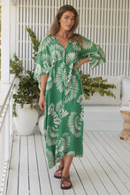 Load image into Gallery viewer, JAASE CANARY ISLAND BREE MAXI DRESS - KIMONO STYLE