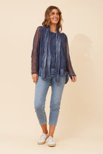 Load image into Gallery viewer, GAZELLE TOP - BLUE