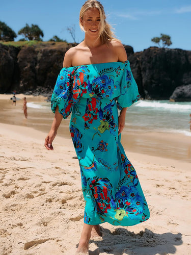 JAASE ISLA MARE HALLIE MAXI DRESS