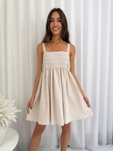 Load image into Gallery viewer, LOLA DRESS - BEIGE
