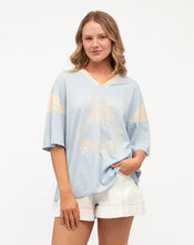 Load image into Gallery viewer, COSTA RICA OVERSIZED TEE - BABY BLUE
