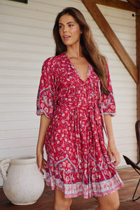 JAASE RUBY ROUGE FRENCH DRESS