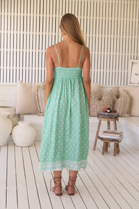 JAASE SEA FOAM HEIDI DRESS