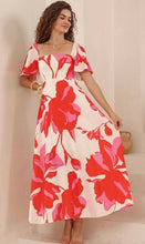 Load image into Gallery viewer, CHERRY BLAZE MAXI DRESS