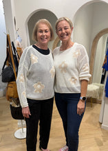 Load image into Gallery viewer, DAISY KNIT JUMPER - WHITE