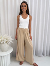 Load image into Gallery viewer, RAVING HEARTS PANTS - TAN