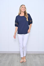 Load image into Gallery viewer, STELLA TOP - NAVY