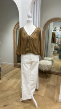 Load image into Gallery viewer, SUNSHINE COAST TOP - TAN/MUSTARD