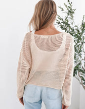 Load image into Gallery viewer, DAISY KNIT JUMPER - BEIGE