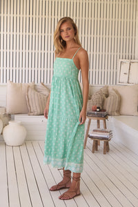 JAASE SEA FOAM HEIDI DRESS