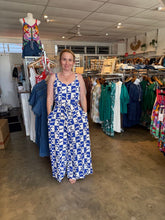 Load image into Gallery viewer, TANNA BLUE JUMPSUIT - IRIS MAXI