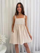 Load image into Gallery viewer, LOLA DRESS - BEIGE