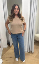 Load image into Gallery viewer, SIENNA KNIT TOP - NATURAL