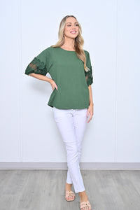 STELLA TOP - OLIVE