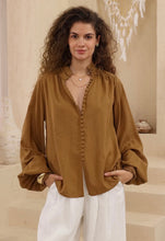 Load image into Gallery viewer, CAMEL BLOUSE
