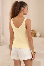 Load image into Gallery viewer, FAITH KNIT TANK - YELLOW