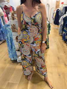 KALEIDOSCOPE SRAE JUMPSUIT - COCONINYA