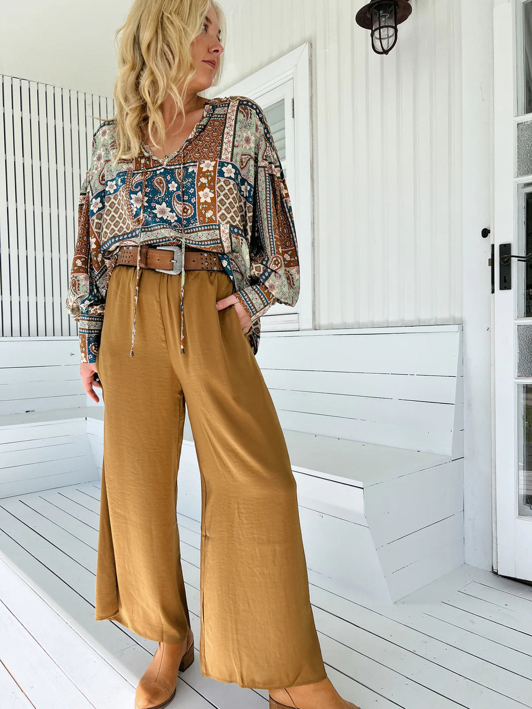 JAASE ETTIE PANTS - GOLDEN