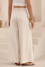 Load image into Gallery viewer, ALEXANDRIA TAILORED LINEN PANTS - BEIGE