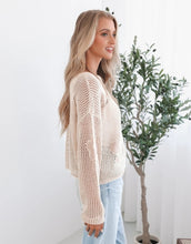 Load image into Gallery viewer, DAISY KNIT JUMPER - BEIGE